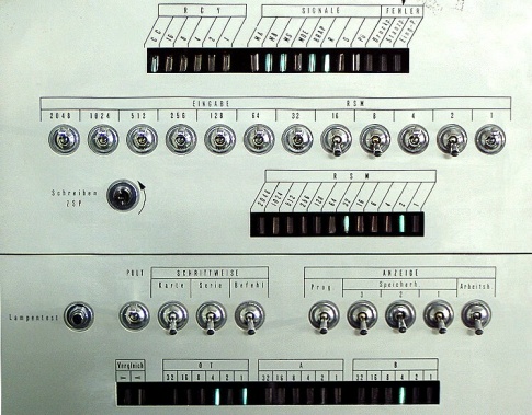 A part from the control panel