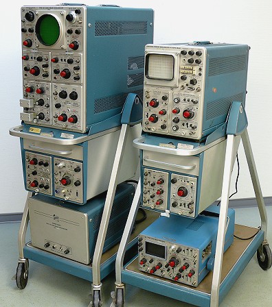 Foto des Tektronix 555