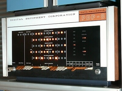 PDP-8 Bedienungspannel