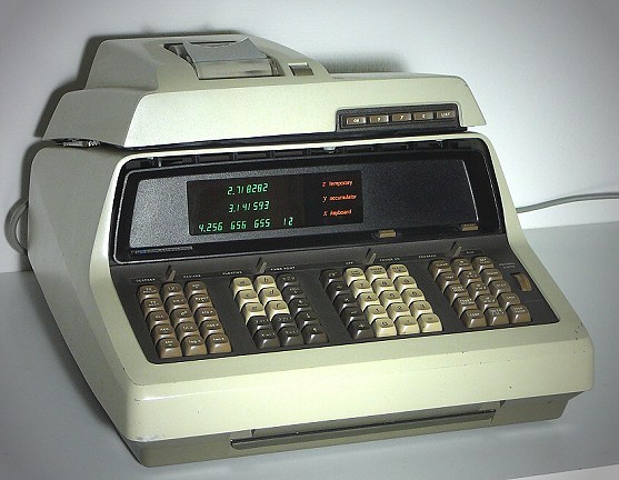 HP 9100B mit Drucker 9120