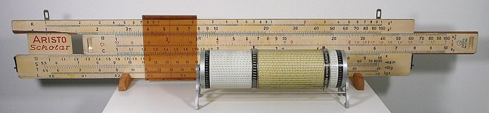 Slide rule (slipstick) and Cylindrical slide rule